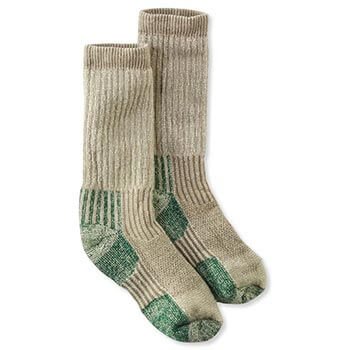 Beige & Green winter socks manufacturer