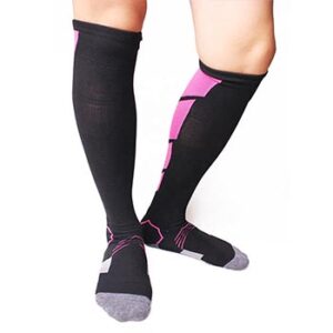Black & Pink athletic socks manufacturer