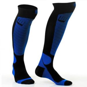 Black & blue compression socks manufacturer