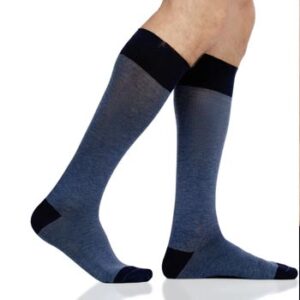Blue & Black compression socks manufacturer