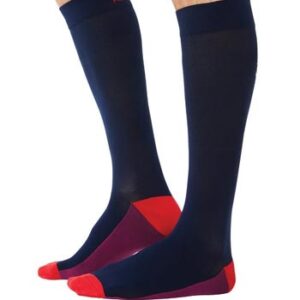 Blue & red compression socks manufacturer