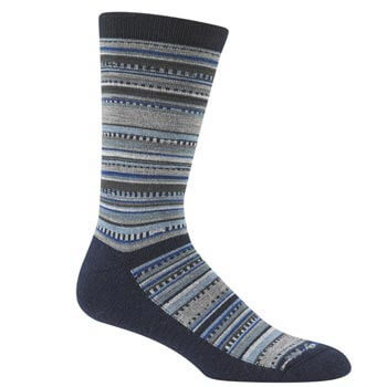 Deep blue patterned athletic socks manufacturer