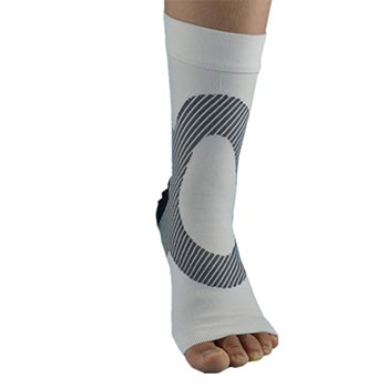 Grey & White patterned athletic socks manufacturer
