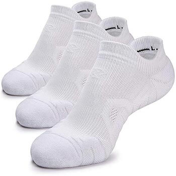 Solid white nano socks manufacturer