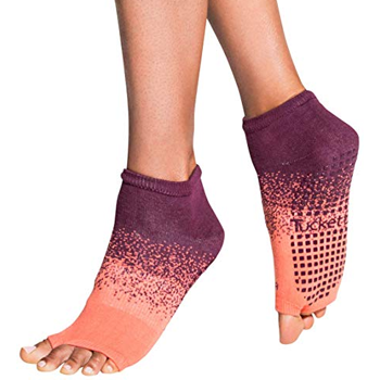 red & orange yoga socks supplier