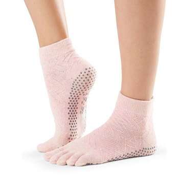 peach pink yoga socks wholesaler in AU