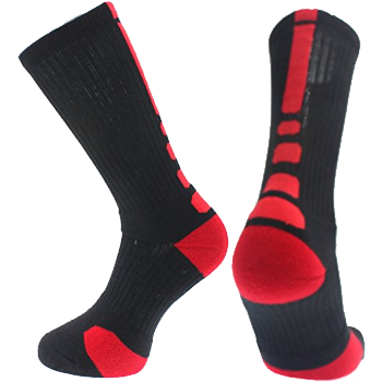 black and red sports socks manufacturers