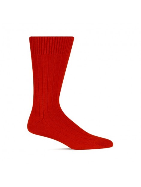 blood red attractive mid calf socks
