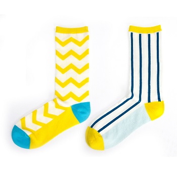 colorful stripe summer socks USA